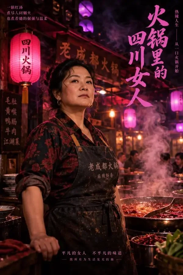 短剧《我在古代开火锅店》竖屏封面，今日更新